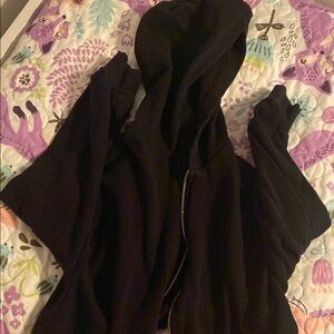 Black Hoodie with Zipper